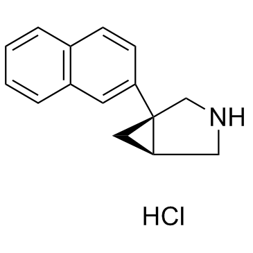 Centanafadine HCl structure, CAS 923981-14-0