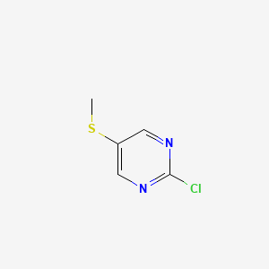 2-chloro-5-(Methylthio)pyriMidine structure, CAS 115581-36-7