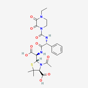 Acetylated penicilloic acid of piperacillin structure, CAS 1706671-50-2