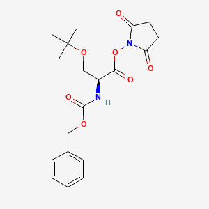 Z-SER(TBU)-OSU structure, CAS 19460-97-0