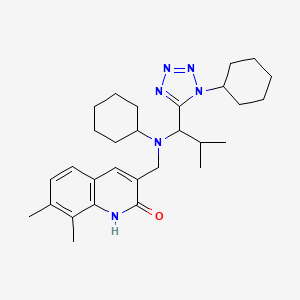 4-(Morpholine-4-sulfonyl)benzoic acid structure, CAS 10252-82-1