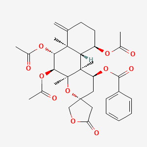 Meprednisone structure, CAS 1247-42-3
