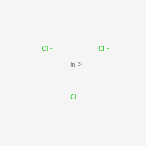 Indium trichloride structure, CAS 12672-70-7