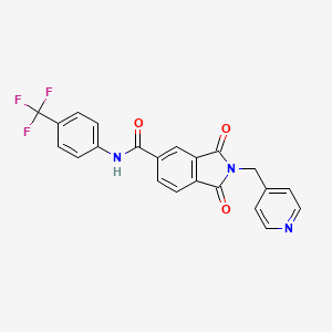 2,16-Dipiperidin-1-ylandrosta-3,17-diol structure, CAS 13522-16-2
