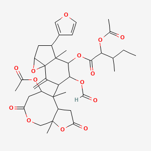 3,4,5-Trihydroxybenzaldehyde structure, CAS 13677-79-7