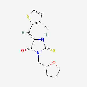 3-[(4-Methoxyphenyl)thio]propanoic acid structure, CAS 13739-36-1
