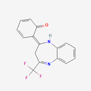 4-Amino-6-chloropyrimidine-5-carboxaldehyde structure, CAS 14160-93-1