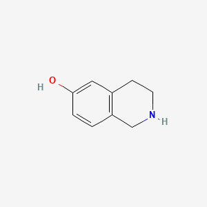 1,2,3,4-Tetrahydroisoquinolin-6-ol structure, CAS 14446-24-3