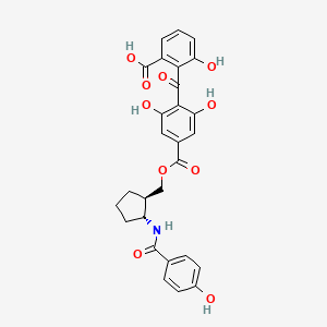 2-Chloromethoxyethylchloride structure, CAS 1462-33-5