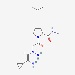 2-[5-(1,3-Dihydro-1,3,3-trimethyl-2H-indol-2-ylidene)-2-phenyl-1,3-pentadien-1-yl]-1,3,3-trimethyl-3H-indolium perchlorate structure, CAS 14664-57-4
