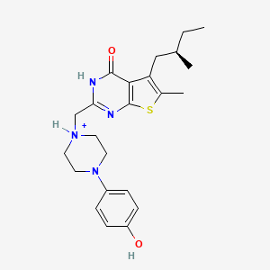 Clemastine fumarate structure, CAS 14976-57-9