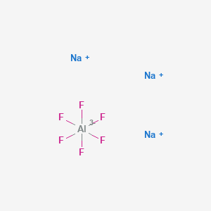 Sodium fluoroaluminate structure, CAS 15096-52-3