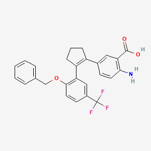 (R)-2-(2,4-Dichlorophenoxy)propanoic acid structure, CAS 15165-67-0