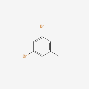3,5-Dibromotoluene structure, CAS 1611-92-3
