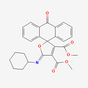 3,5-Dihydroxy-4-acetyltoluene structure, CAS 1634-34-0