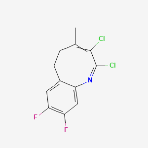 4-Chloro-6,7-dihydro-5H-pyrrolo[2,3-d]pyrimidine structure, CAS 16372-08-0