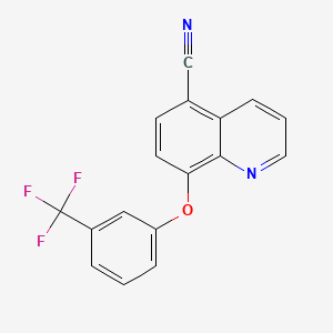 2-Phenyl-2,3-diazaspiro[4.5]decane-1,4-dione structure, CAS 16418-56-7