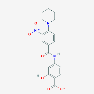 L-Serine hydrochloride structure, CAS 16428-75-4