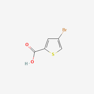 4-Bromo-2-thiophenecarboxylic acid structure, CAS 16694-18-1