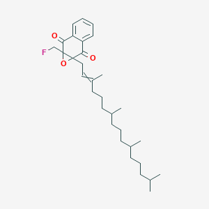 10-(3-Chloropropyl)-2-(trifluoromethyl)-10H-phenothiazine structure, CAS 1675-46-3