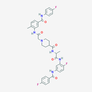Ammothamnine structure, CAS 16837-52-8