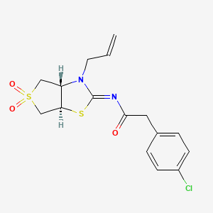 Bromoxynil octanoate structure, CAS 1689-99-2