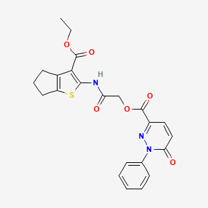 Ethyl 2-amino-2-methylpropanoate hydrochloride structure, CAS 17288-15-2