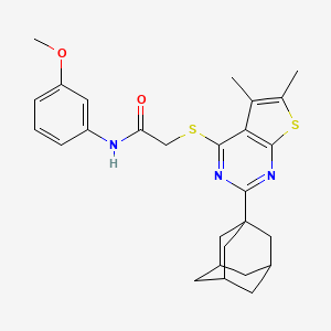 3-(1,1,2,2-Tetrafluoroethoxy)toluene structure, CAS 1737-10-6