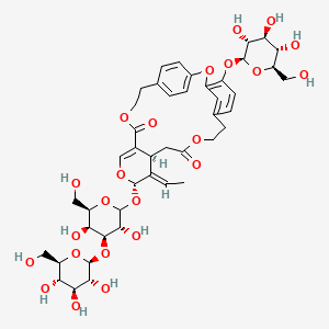L-Leucine benzyl ester p-toluenesulfonate salt structure, CAS 1738-77-8