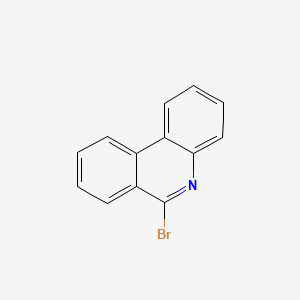 6-Bromophenanthridine structure, CAS 17613-40-0