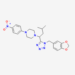 3,4,5-Tribromopyrazole structure, CAS 17635-44-8