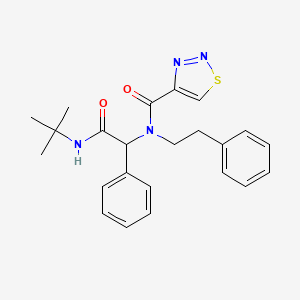5-(Chloromethyl)-3-phenyl-1,2,4-oxadiazole structure, CAS 1822-94-2