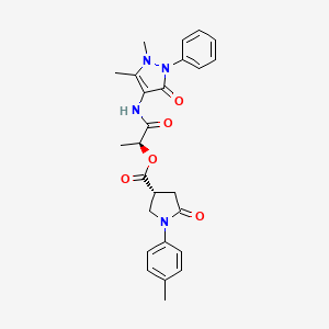 4-Chloro-8-methylquinoline structure, CAS 18436-73-2