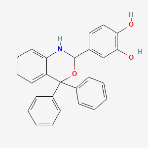 2,3-Dihydro-1H-cyclopenta[b]quinolin-9-ylamine structure, CAS 18528-78-4