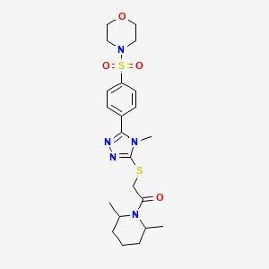 1,4-Benzenedicarboxaldehyde dioxime structure, CAS 18705-39-0