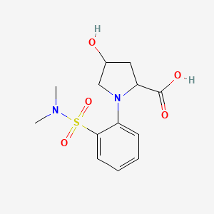 6,8-Dichloro-2-(trifluoromethyl)quinolin-4-ol structure, CAS 18706-23-5