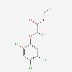 Diethyl cyclopentylmalonate structure, CAS 18928-91-1