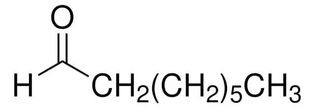 Octanal structure, CAS 124-13-0