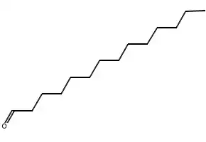 n-Tetradecanal structure, CAS 124-25-4