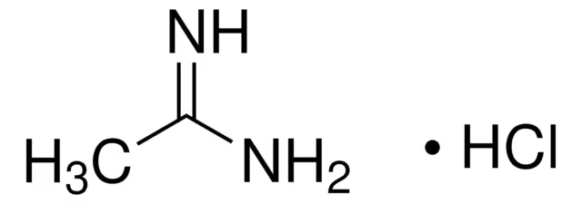 Acetamidine hydrochloride structure, CAS 124-42-5