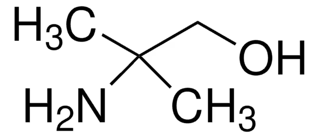 2-Amino-2-methyl-1-propanol structure, CAS 124-68-5