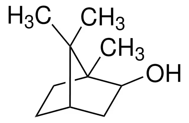 DL-Isoborneol structure, CAS 124-76-5