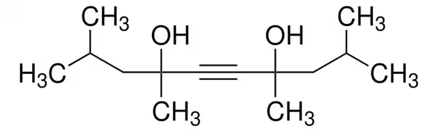 2,4,7,9-Tetramethyl-5-decyne-4,7-diol structure, CAS 126-86-3