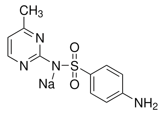 Sulfamerazine sodium structure, CAS 127-58-2