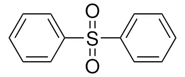 Diphenyl sulfone structure, CAS 127-63-9