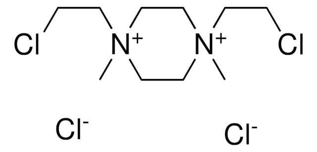 Bis(2-chloroethyl)aminophosphoric dichloride structure, CAS 127-88-8