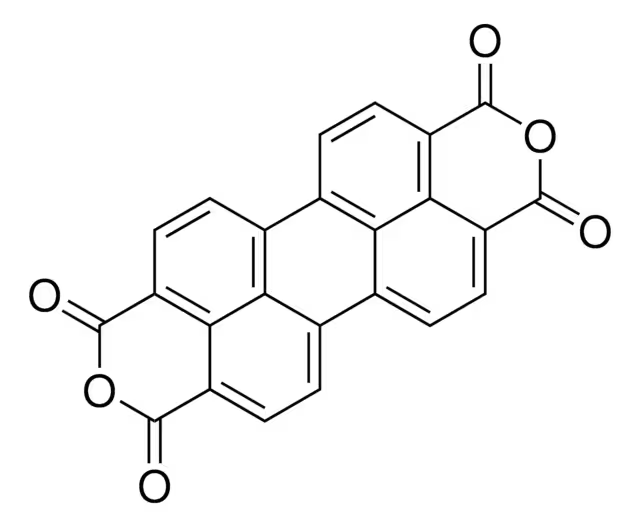 3,4,9,10-Perylenetetracarboxylic dianhydride structure, CAS 128-69-8