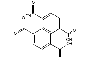 1,4,5,8-Naphthalenetetracarboxylic acid structure, CAS 128-97-2