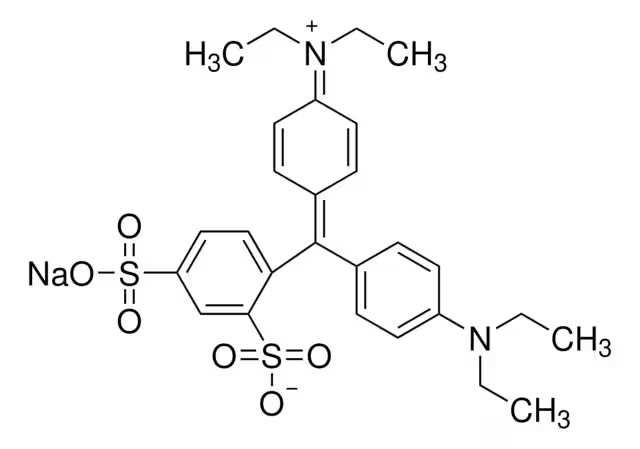 Acid blue 1 structure, CAS 129-17-9