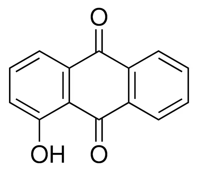 1-Hydroxy anthraquinone structure, CAS 129-43-1